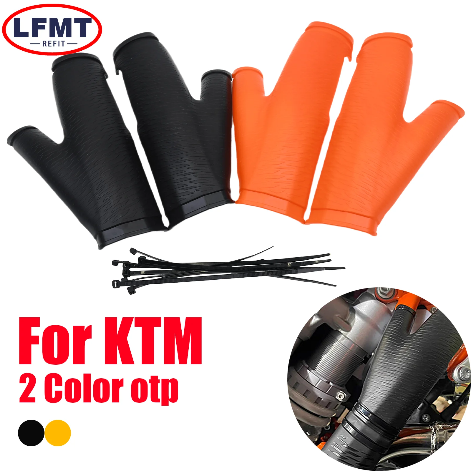 

For KTM SX SX-F XC XCF EXC EXCF XC-W XCF-W 125-500 Enduro Dirt Pit Bike 2019-2023 Motorcycle Frame Cover Guards extend Protector