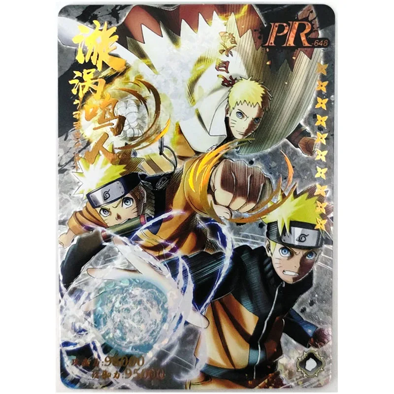 Anime NARUTO Rare SP PR Refractive Foil Hatake Kakashi Uzumaki Kushina Toys for boys Collectible Card Christmas Birthday Present