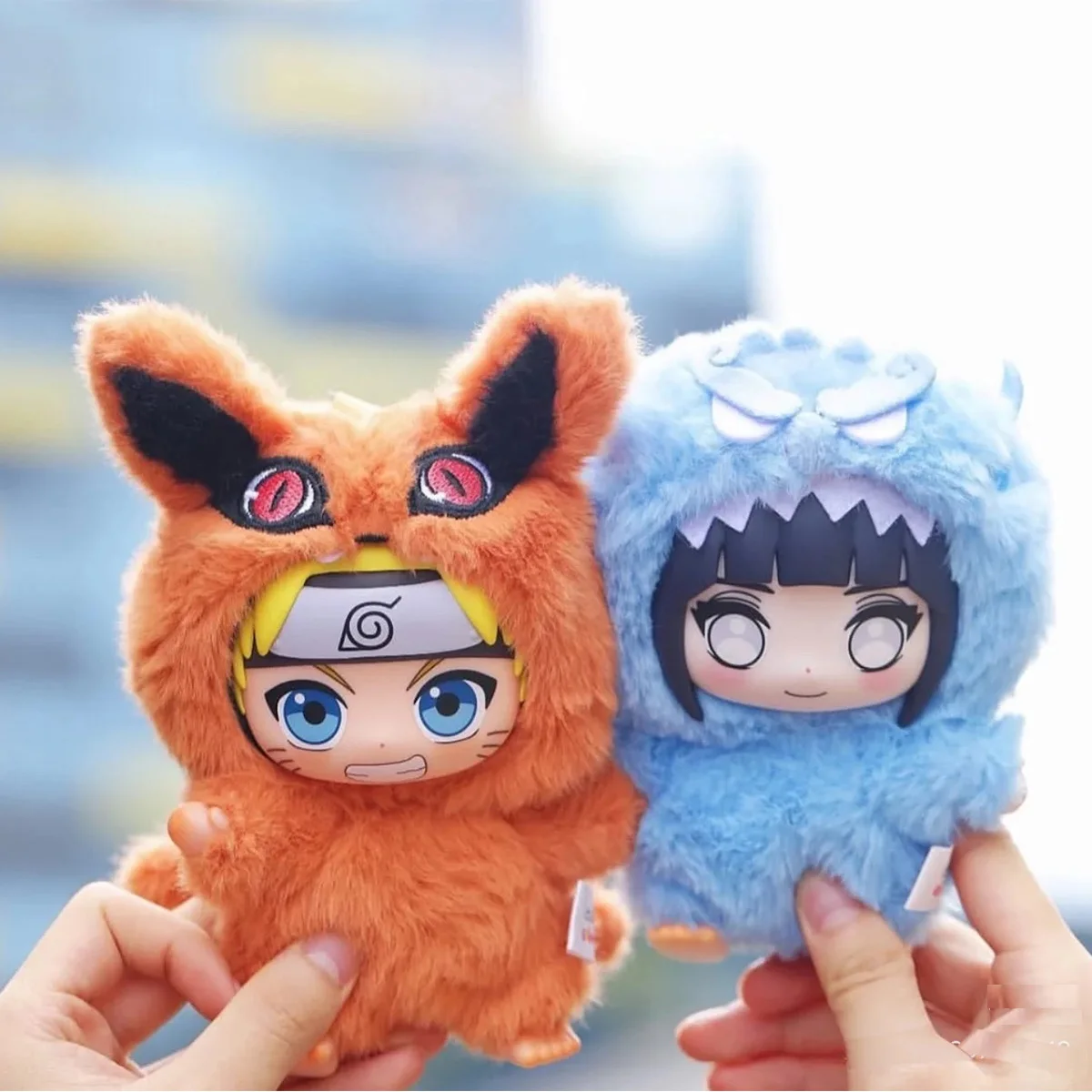 

Toptoy Naruto Shippuden Beast Party Series Виниловая фигурка Chibi Слепая коробка - Плюшевая текстура Коллекционная Какаши Саске