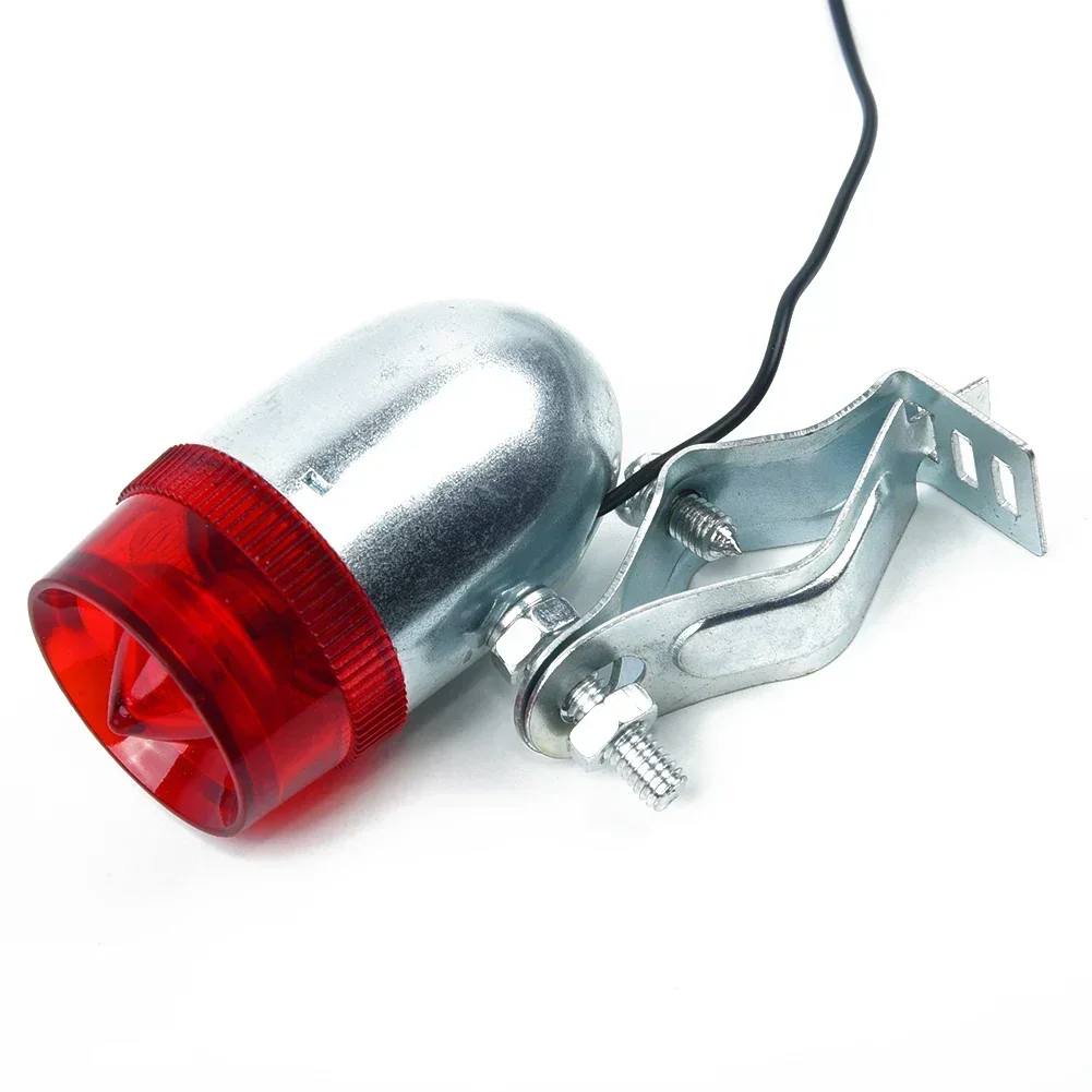 Lamp Bike Taillight Light Parts 12V Classic Dynamo Bulb Indicator Rear Spiral Shape Bicycle Cable Clip.Bracket