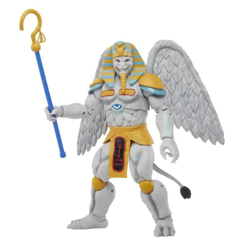 

Коллекция молний Power Rangers Monsters Mighty Morphin King Sphinx 8-дюймовая игрушка-фигурка F0542