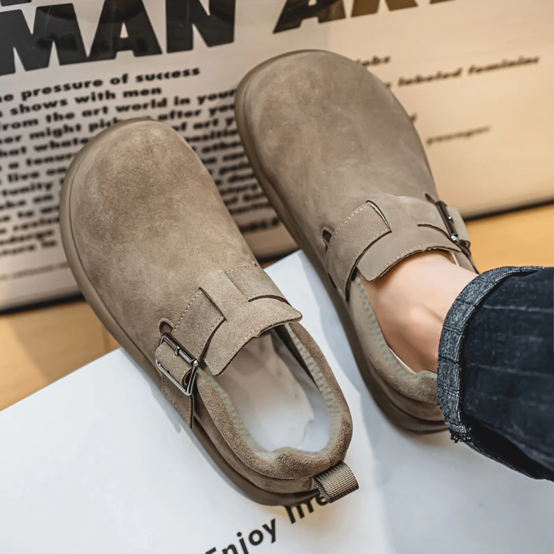 

Мужские лоферы, удобные кожаные повседневные модельные туфли, легкие мокасины без шнуровки, обувь для вождения для мужчин