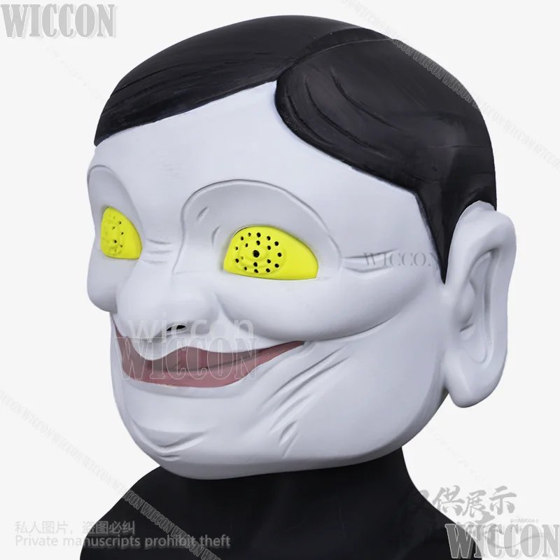Costume de Cosplay Anime DAN DA DAN, Serpo Aliens, Masque d'Horreur Imprimé en 3D, Accessoire pour Halloween, Cadeaux de Noël Personnalisés