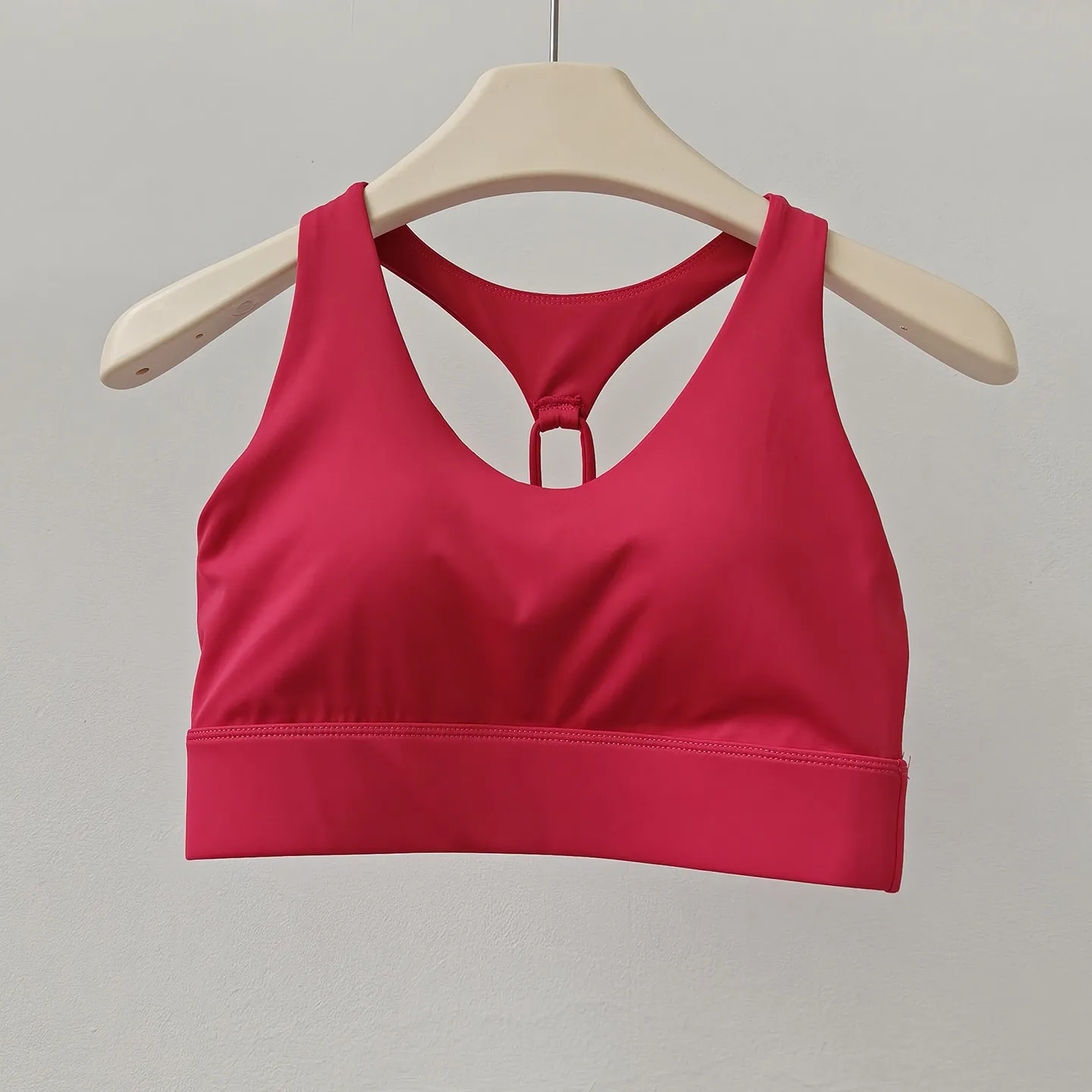 Damen Hochintensiver Yoga-Sport-BH Stoßfest Anti-Durchhängen Schnelltrocknend Pilates Fitness-Unterwäsche Rückenverschönerndes Design – Detail 4