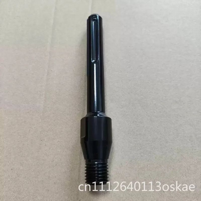 Threaded adapter Five pits, Round Shank Electric Hammer Drill to Beijing Silk Water Drill Bit M22 Solid No Through Hole