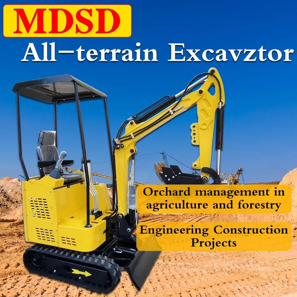 

DDP Shipping Mini Crawler Excavator For Kubota EPA EURO5 Small Crawler Digger Machine For Garden Customized Mini Excavator