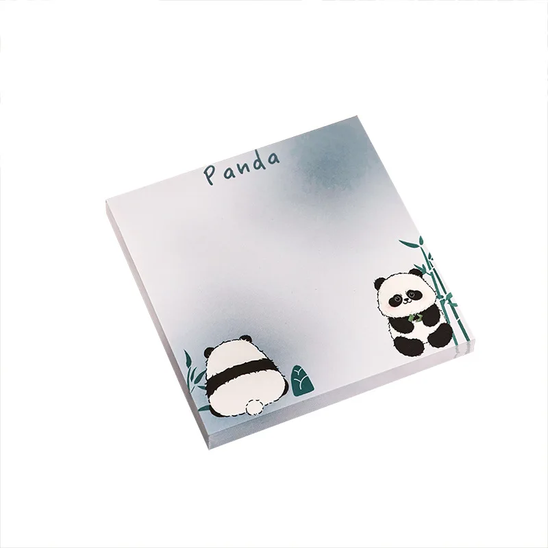 50sheets Cartoon Panda Sticky Notes Students Can Stick High-value Memo Pad  Ins Style Decoration Materials Cute N Times