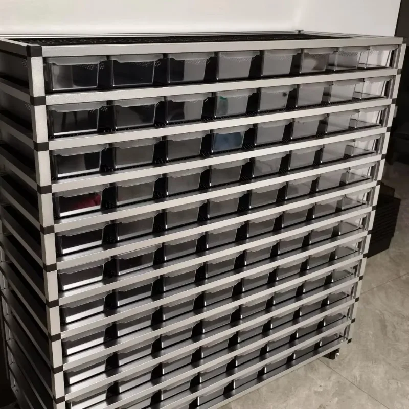 

Customization Different size of Modular Snake Rack for reptile made in China 45 series reptile tank