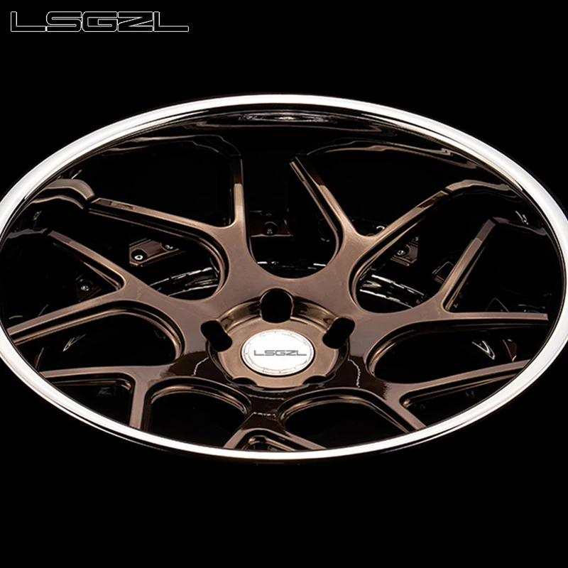 

Hot-selling Custom Forged Carbon Fiber Chrome Deep Concave Aluminum 5x120 5x130 Car Wheel Rim Matte Black for BMW for Nissan