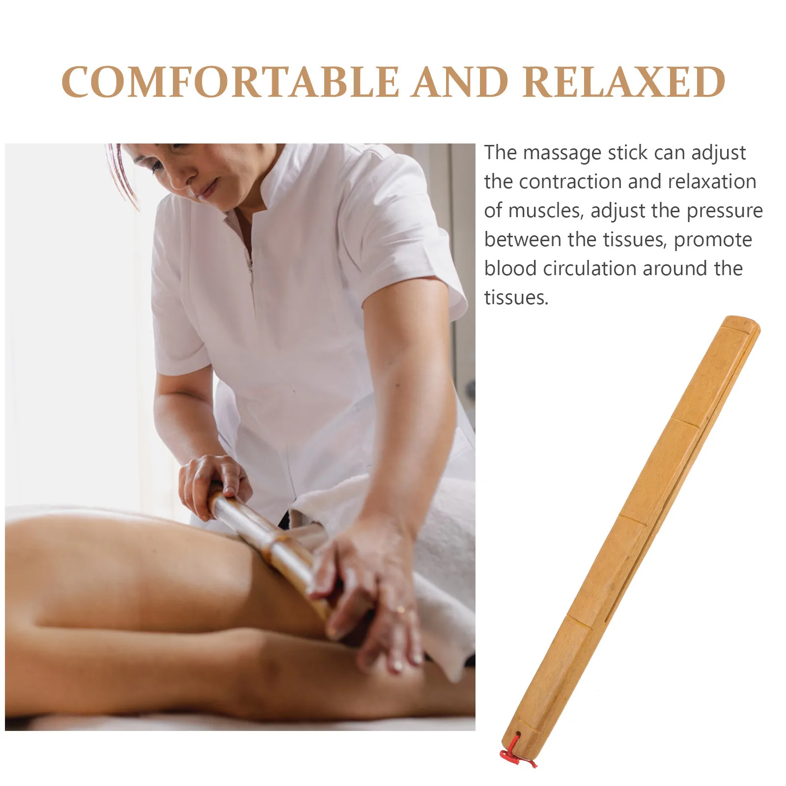 

Деревянный ручной массажер-палка, небольшой портативный инструмент для тела, прочный массажер для соскабливания мышц для спины, плеч, деревянные палочки