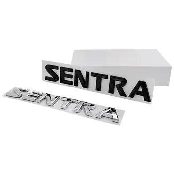 ABS材質汽車車身後備箱字母貼紙,適用於日產SENTRA,標誌汽車貼紙,外觀裝飾配件 10 最佳銷售 日產軒逸標誌 - №2