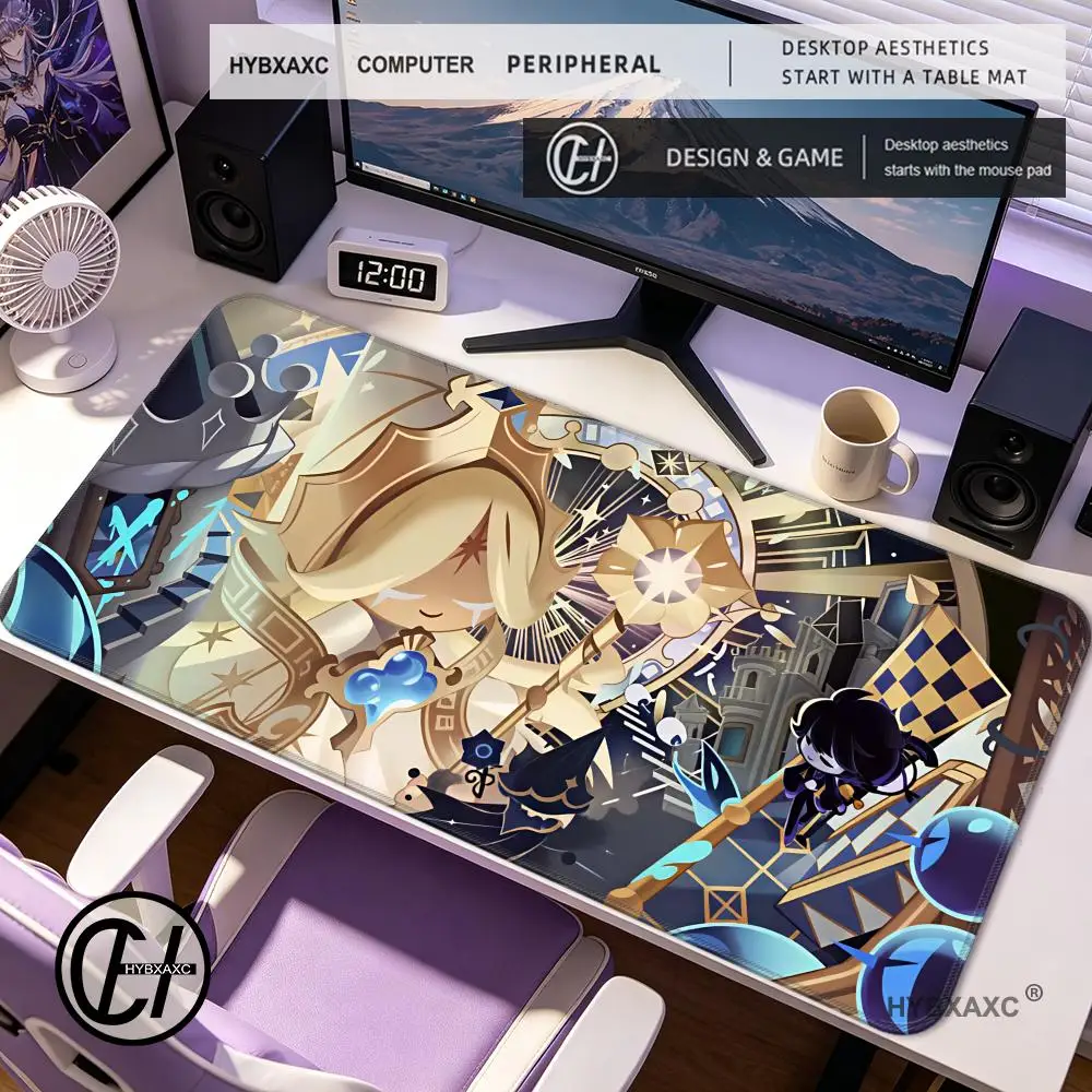 HYBXAXC Game C-CookieRun K-ingdomS Mouse Pad Non-slip Rubber Gamer Balance Computer Mat Decoracion Deskmat Laptop
