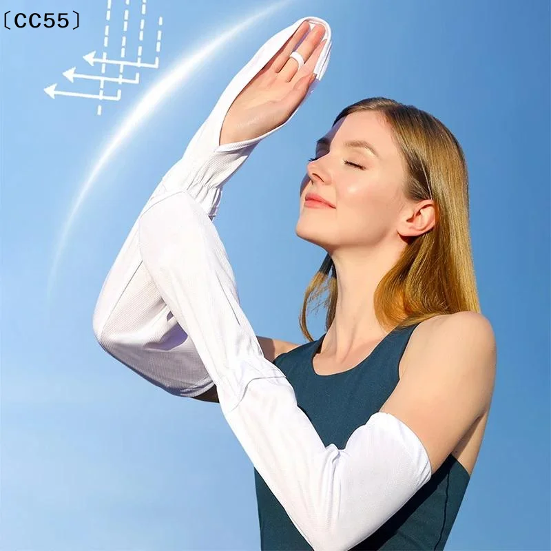Anti-sunburn Sleeve Summer Uv Solar Arm Sleeves Women's Driving Sun Protection Long Sleeve Anti-UV Cycling Sleeves Loose〔CC55〕