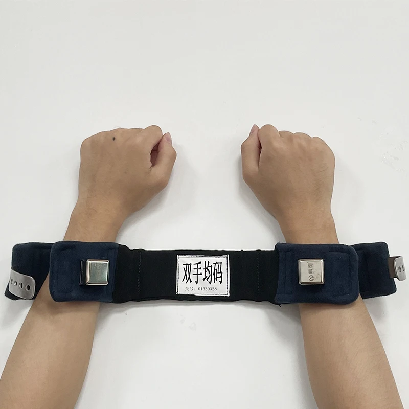 Système de contrainte flexible de retenue de bras de reliure de contrainte de fer personnalisable de psychiatrie pour l'usine de contraintes de police