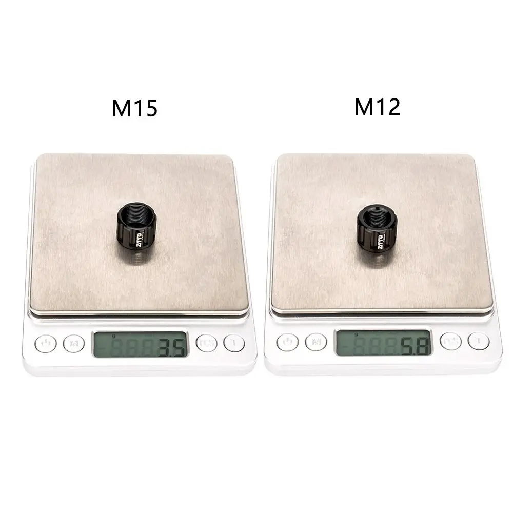 

M12/M15 Велосипедные сквозные гайки задней оси, прочные, устойчивые к коррозии, гайка вала ствола грузовика для шоссе, легкая защита от ржавчины