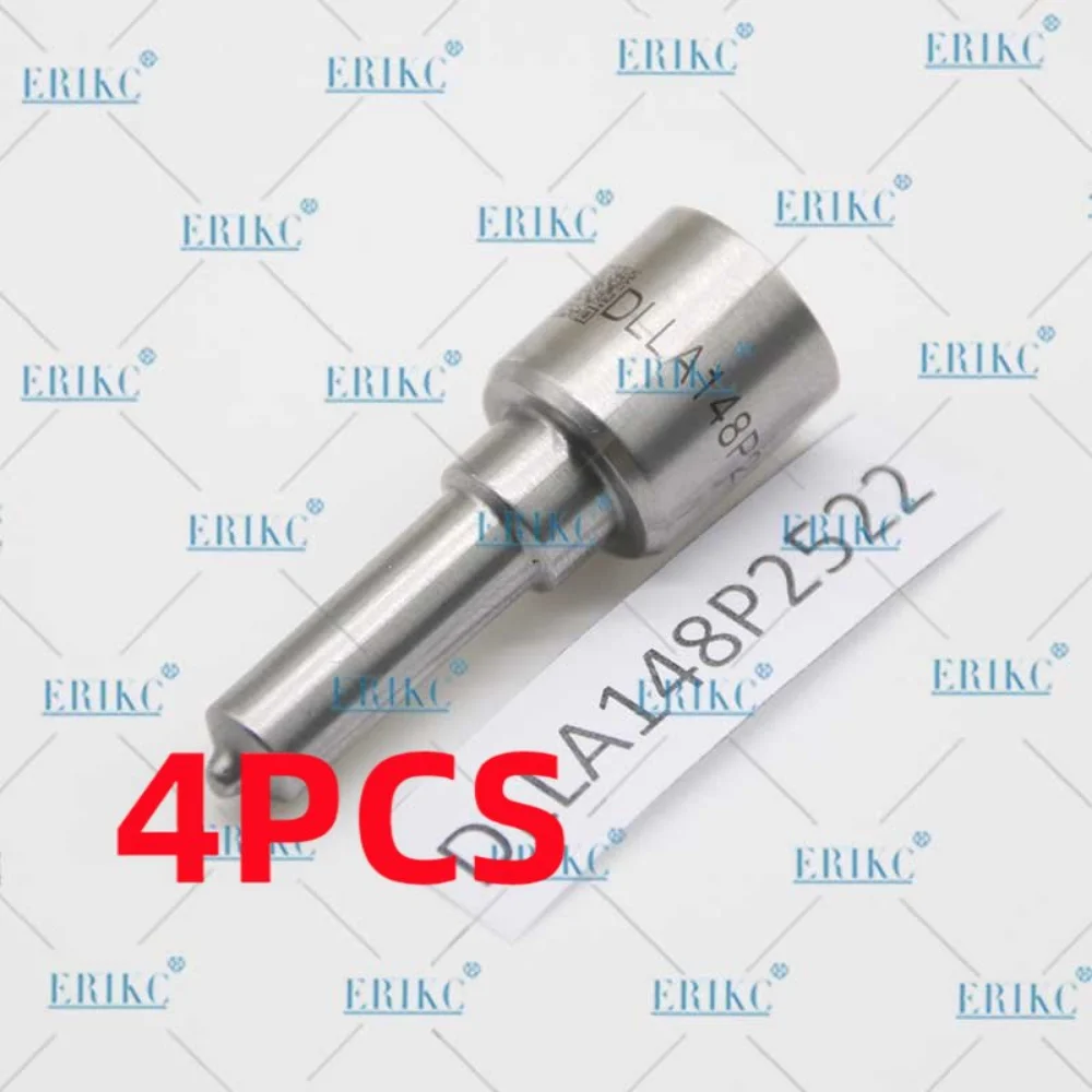 

4PCS DLLA148P2522 Diesel Injector Spare Parts Nozzle Assy DLLA 148P 2522 OEM 0433172522 FOR YUCHAI Injector 0445120419