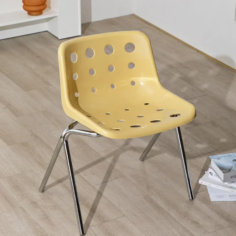 كرسي بفتحة مطعم المشاهير على الطراز الكوري من القرون الوسطى على الطراز الكوري، مقهى بسيط، مقهى شاي الحليب، مسند ظهر، كرسي طعام #4