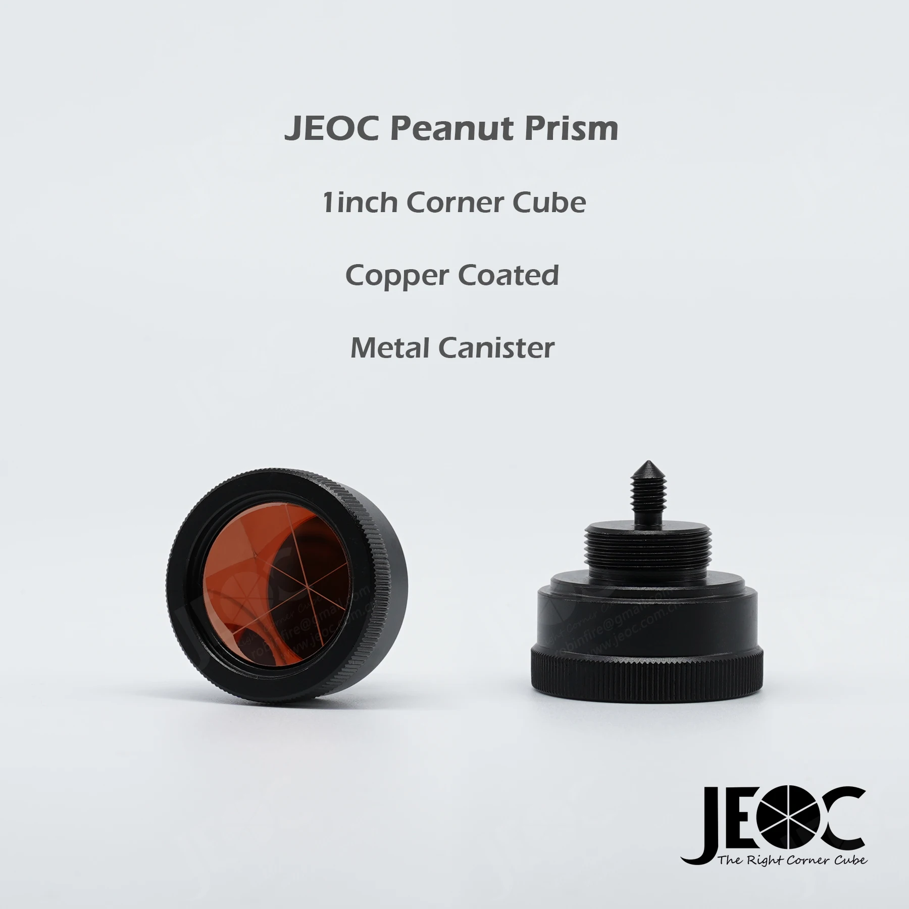 JEOC Accurate Mini Prism Reflector GMP101, Topografia Peanut Per Accessori per Stazione Totale Leica Topografia Terra