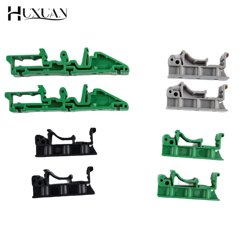 35mm 2Pcs/Lot DRG-01 PCB Mounting Brackets For DIN C45 DRG-02 Rail Adapter Circuit Board Mounting Bracket Replacements Parts