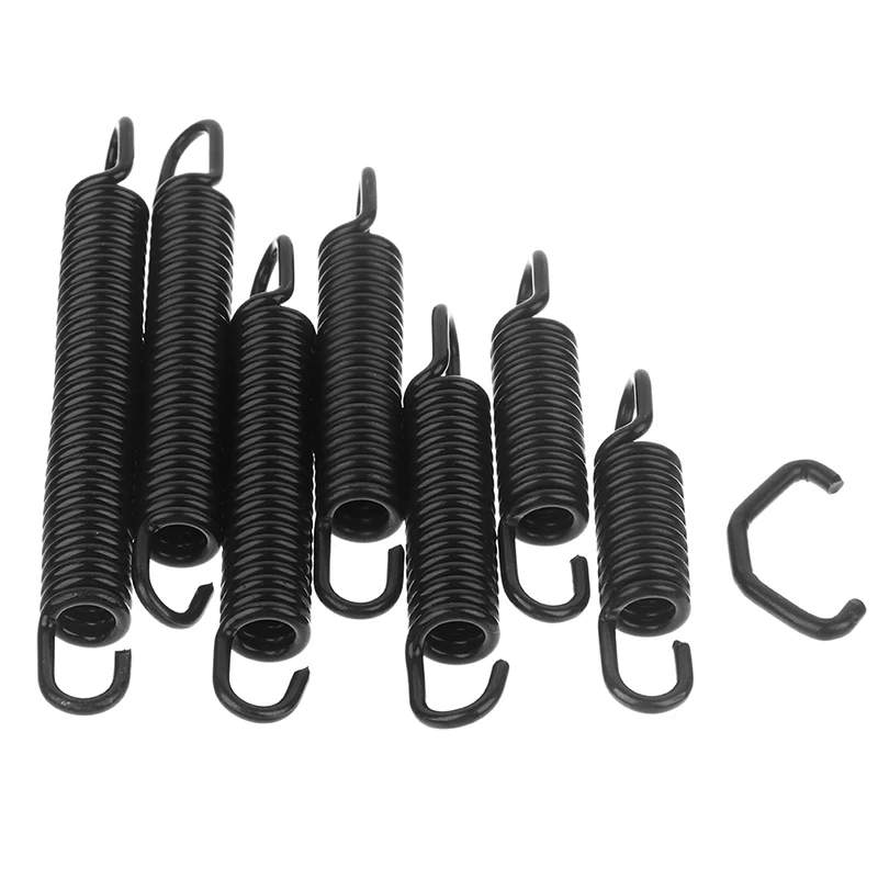 زجاج سيارة الروك ممسحة الضغط الذراع الصلب التوتر الربيع سلك قطر 2.8 مللي متر القطر الخارجي 14 مللي متر طول 68 78 89 115 130 مللي متر #4