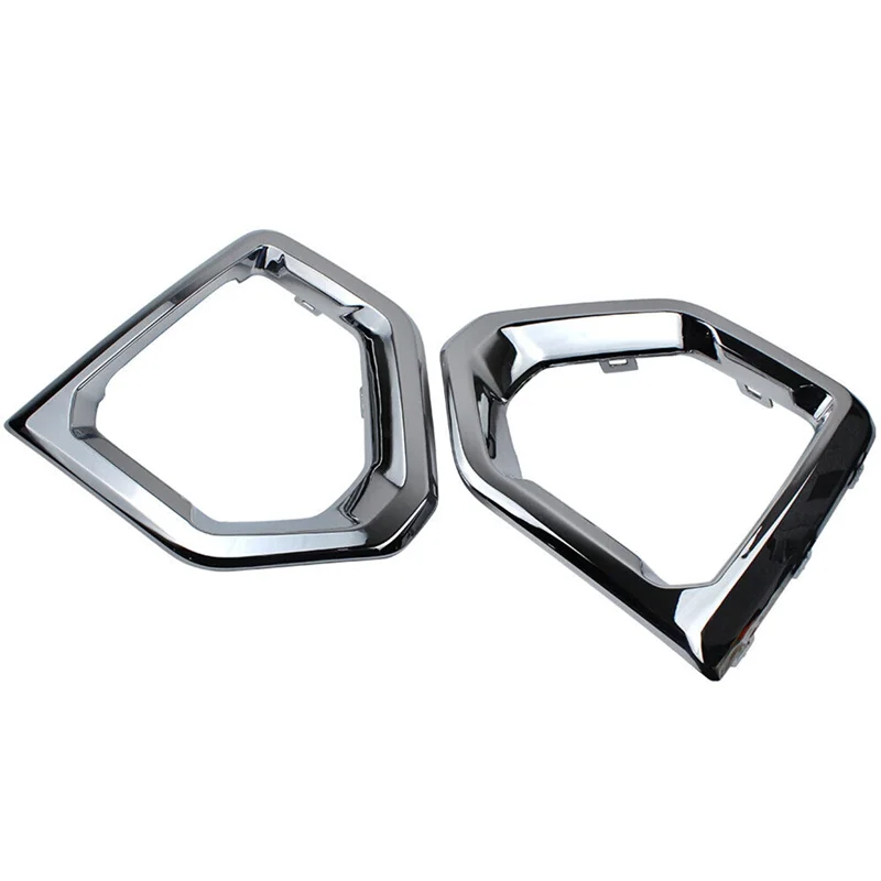 

ABHY-Car Styling Front Fog Light Trim Strip Lampshade Parts For GMC 2019-2021 Fog Light Chrome Decoration Cover 84176753 8417675