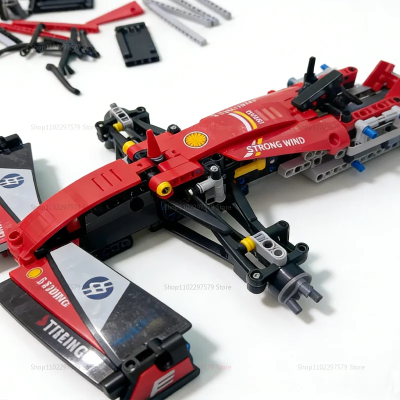 مجموعة مكعبات بناء نموذج سيارة سباق تقنية كلاسيكية جديدة لعام 2026، طقم تجميع ذاتي للبالغين والمراهقين، هدية عيد الميلاد، أكثر من 1000 قطعة