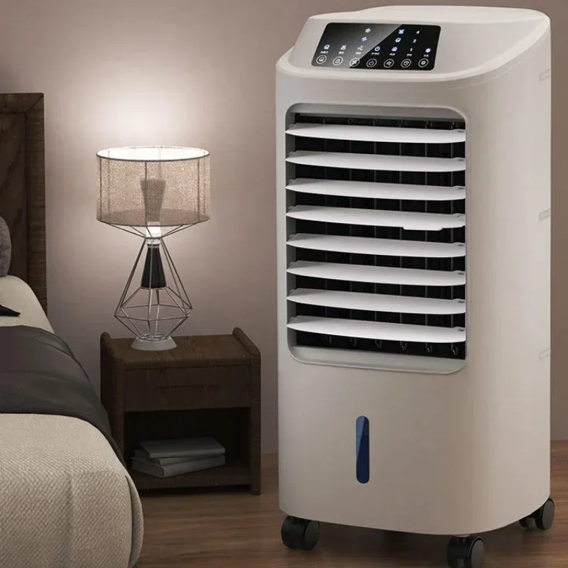 Refrigeration Air Conditioner Fan Water-cooled Tower Fan Movable Ice and Water Cooling Fan Vertical Humidification Chiller