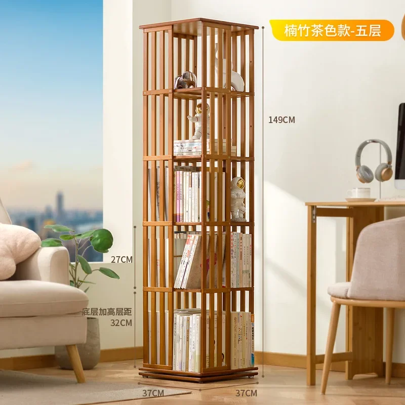 خزانة كتب متعددة الطبقات مثبتة على الحائط على الأرض للأطفال، خزانة ألعاب، رف عرض تخزين بسيط، سهل التجميع #4