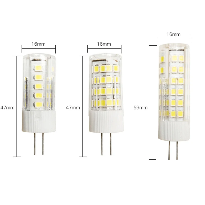 G4 smd2835コーンコブled電球,最高品質,110v,ac,220v,5w,7w,9w,12w,ライト,調光器