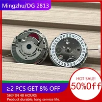 Calendar Display 21 Jewels mingzhu 2813 Watch Movement Watches Clock Mechanism Repair Parts Accessory