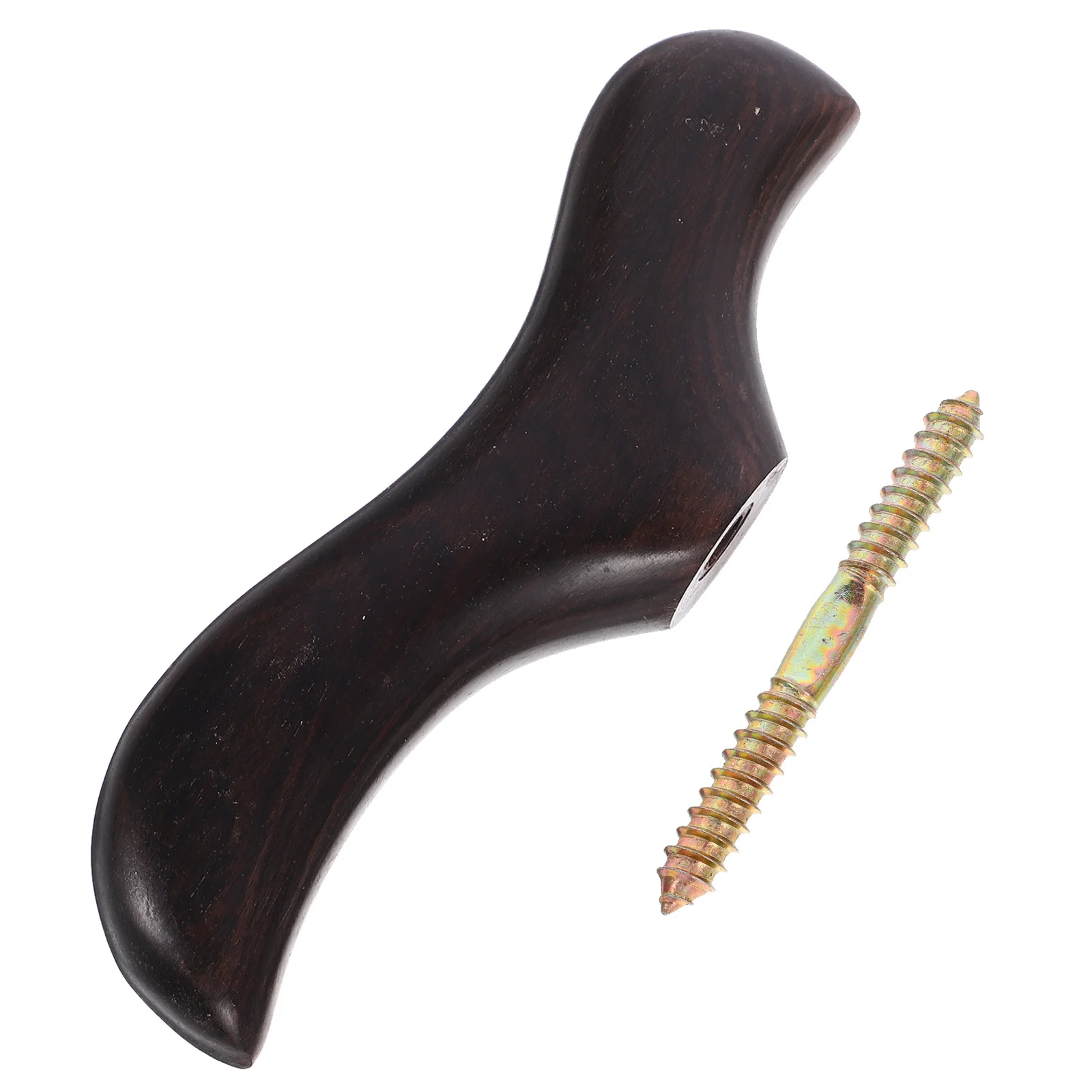 

Деревянная ручка для треккинговой палки, сменная удобная нескользящая ручка для пеших прогулок, трость, уличная ручка, инструмент для походной удочки