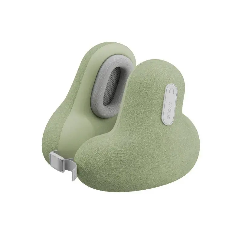 Music headset U-shaped pillow, plane lunch break, travel deep sleep, noise reduction, relaxation, travel memory pillow