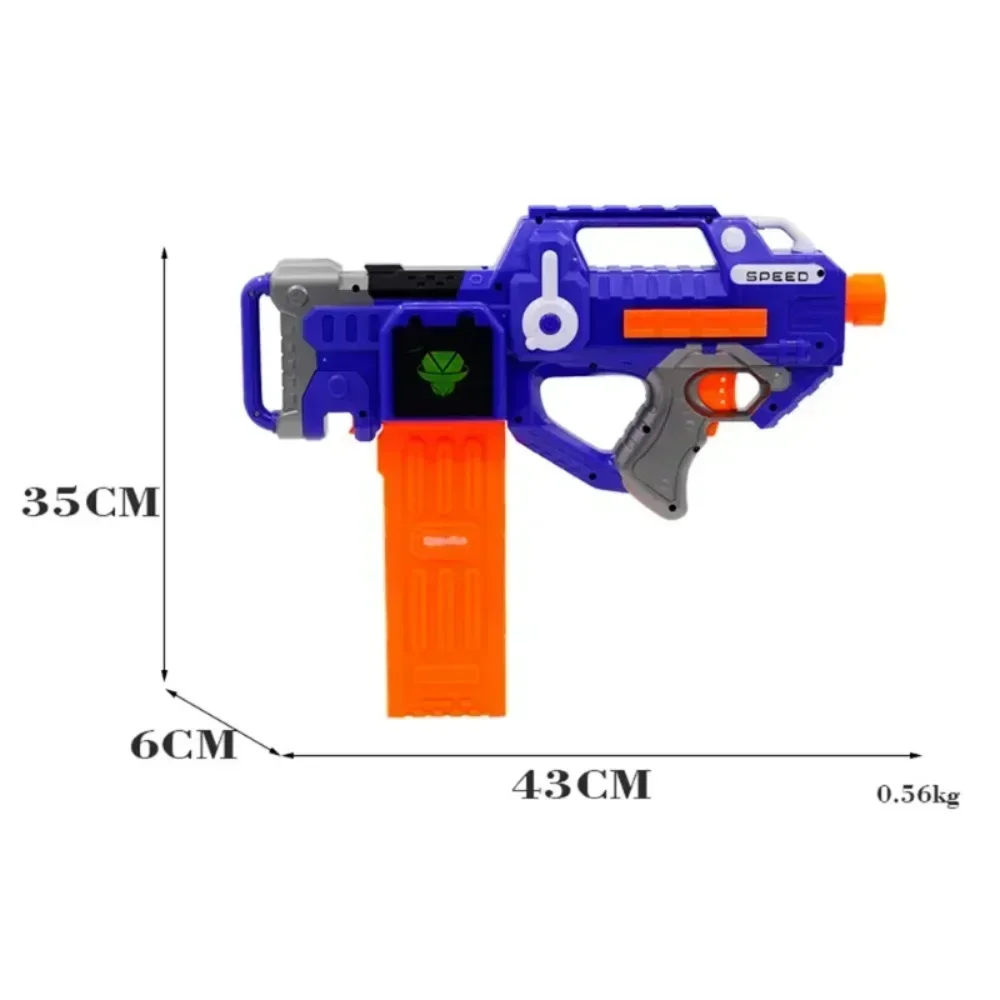 มาใหม่ไฟฟ้า Bullet Gun ปืนไรเฟิลชุดสําหรับ Nerf กระสุนปืนของเล่น EVA Dart Blaster ของเล่นปืนไรเฟิลปืนเด็กที่ดีที่สุดของขวัญ