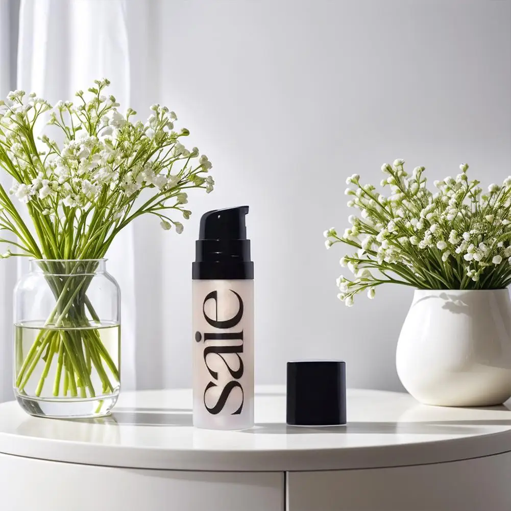 Saie Liquid Blush سريع الجفاف وغير لزج، مكياج طبيعي للوجه، ملمس ناعم، جل لامع لتنعيم الظل الساحر #4