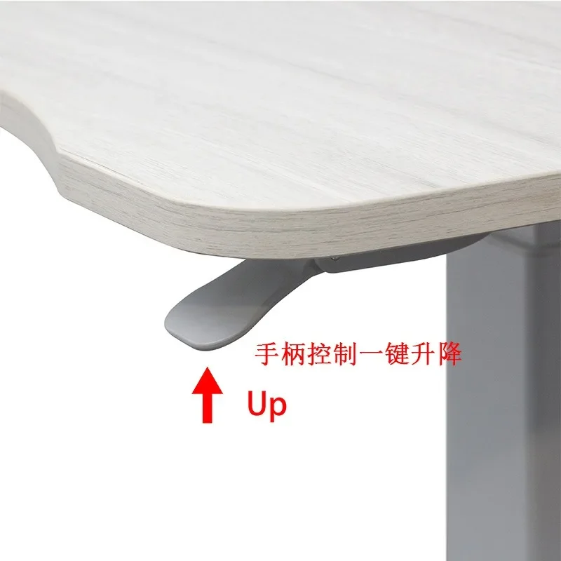 Pneumatic lifting table Standing simple automatic sofa Bedside movable desk Lecture folding podium table
