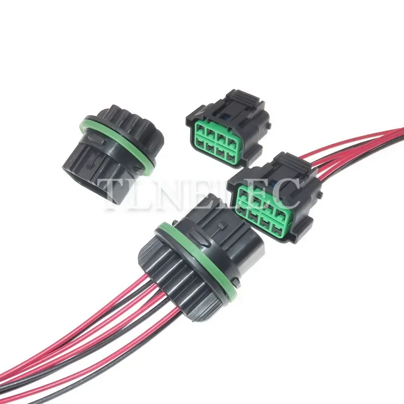 8 Pin Auto With Wire Connector Car Headlight Sealed Sockets For HYUNDAI Sonata KIA K2 K3 K5 HP066-08021 HP075-08030 GL211-08021