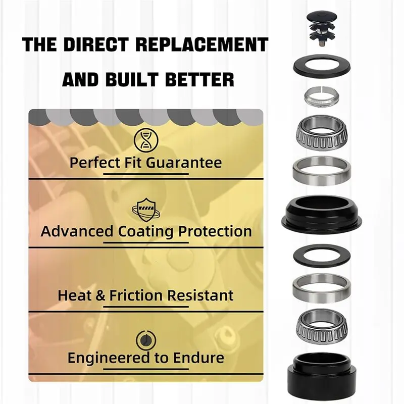 【Top Sale !!】For Surron Light Bee X/S For SEGWAY X160 X260 Motorcycle Headset Fork Bearing Kit-Durable Upgrade - view 2