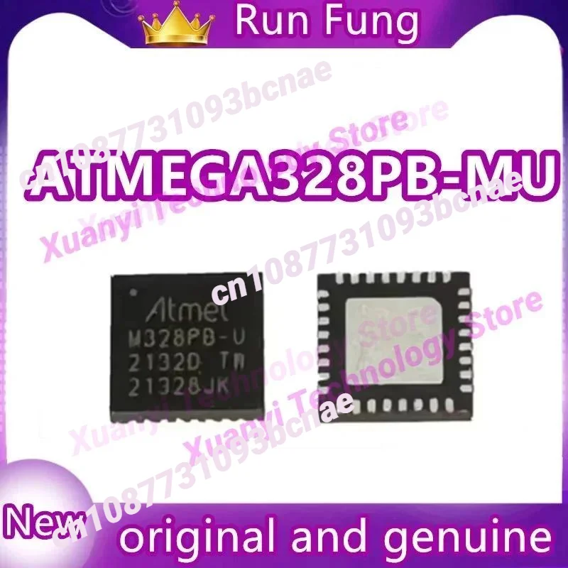 

ATMEGA328PB-MU ATMEGA328PB ATMEGA328P ATMEGA328 ATMEGA IC MCU Chip QFN-32 in Stock 100% New Origin