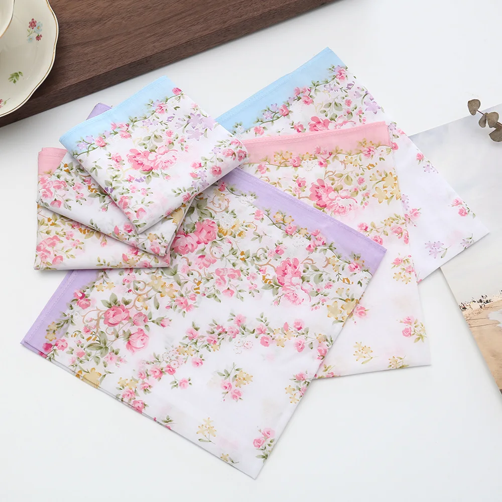 lenco-de-algodao-floral-vintage-para-mulheres-43cm-fino-absorvente-elegante-estampado-lenco-quadrado-retro-para-limpar-o-suor