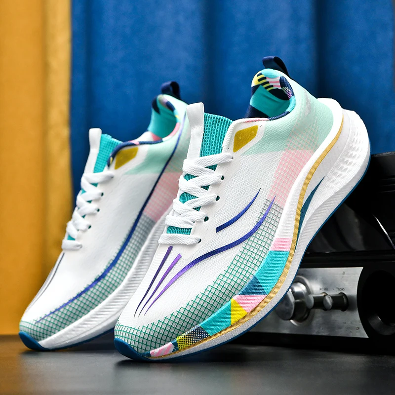 

Мужские и женские спортивные кроссовки для бега и повседневной носки, дышащие, легкие, удобные, нескользящие, для активного отдыха