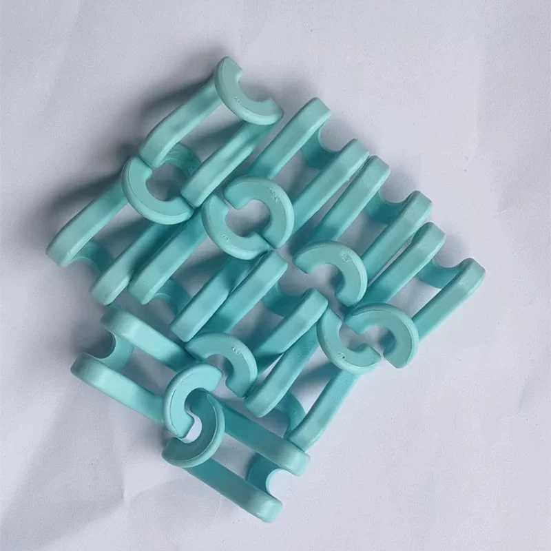 50 ミニハンガーコネクタプラスチック滝フッククローゼットオーガナイザースペースセーバー洋服ラック用母の日の最高のギフト