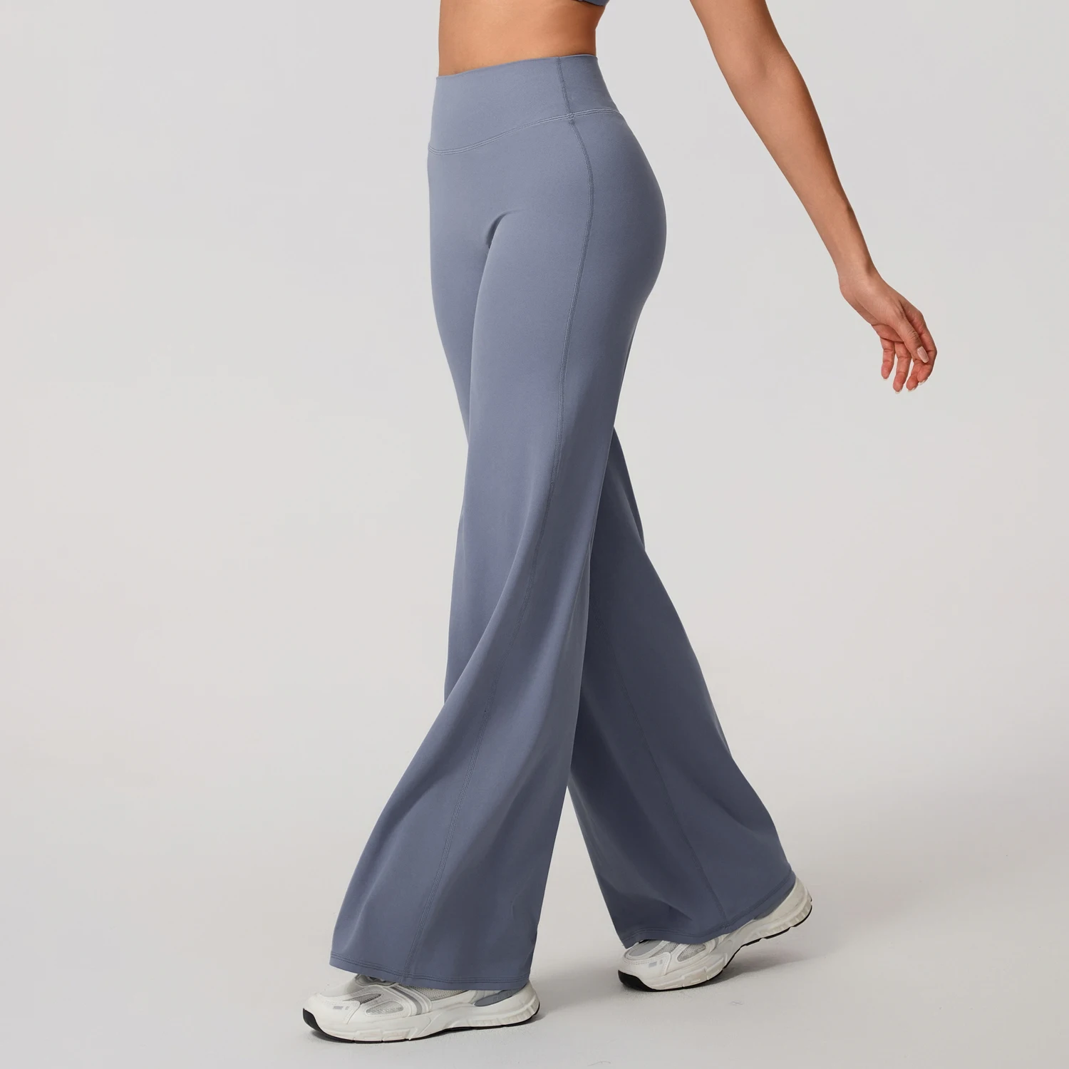 

Ctenkevet High Waist Wide-Leg Yoga Joggers for Women Autumn Casual Outdoor Sweatpants Female Straight Tracksuit Bottoms