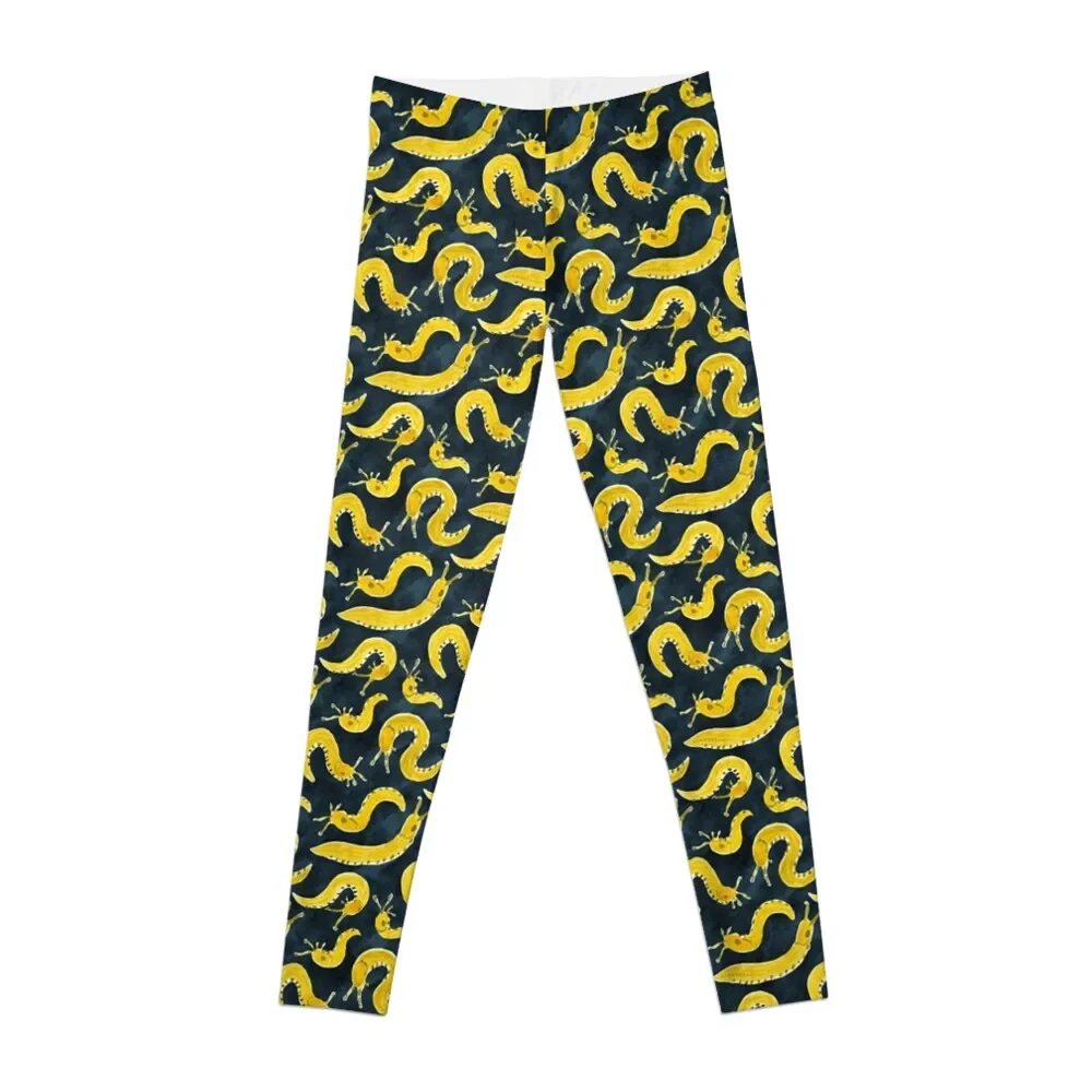 

SLUG PARTY Banana Slug Print Leggings gym's clothing sportswear gym Womens Leggings