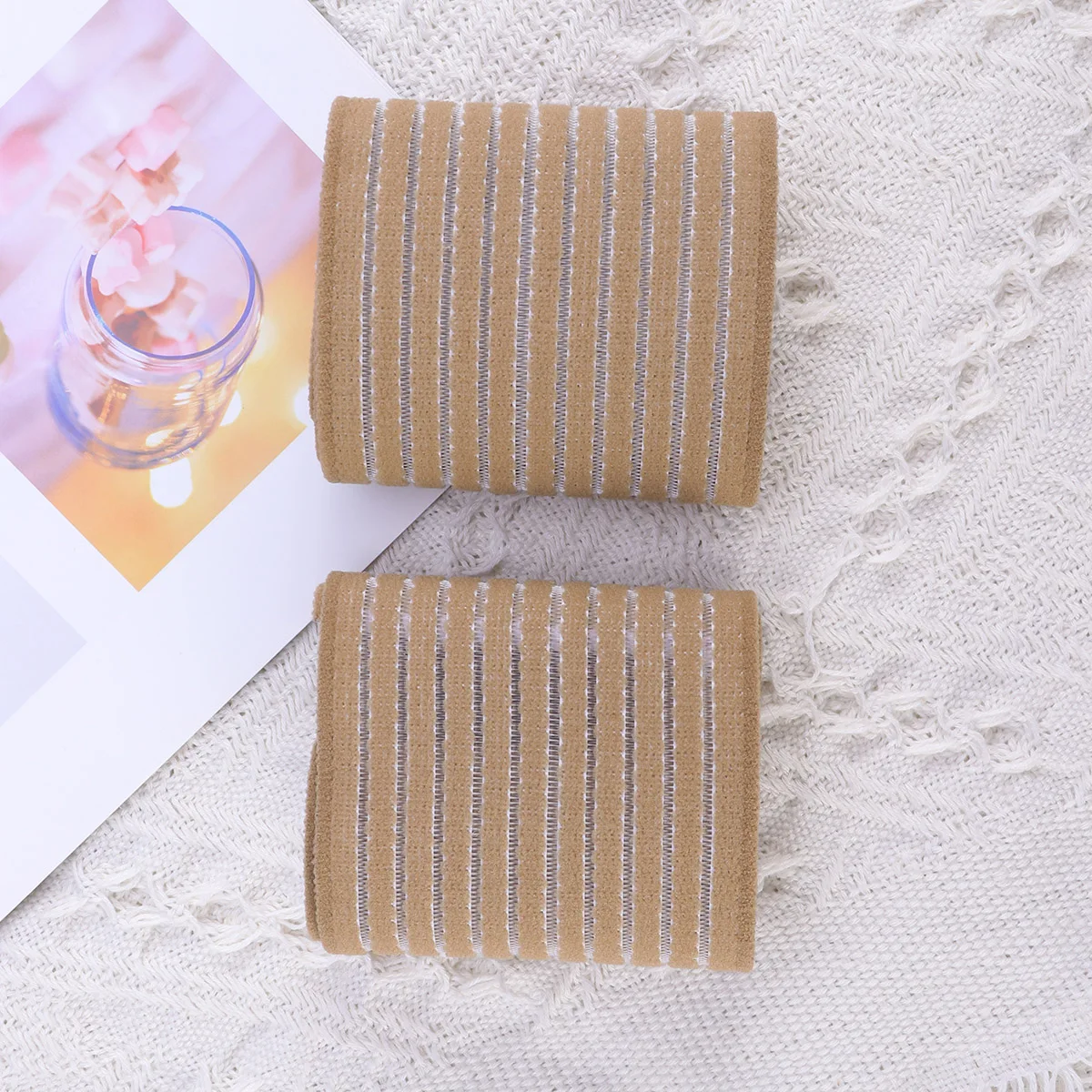 

1 Pair Adjustable Elastic Wrist Support For Carpal Tunnel Relief One Size Fits All Non Slip Wrist Protector For Sports