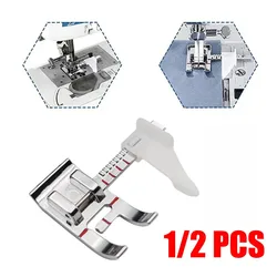 1/2PCS Adjustable Sewing Machine Presser Foot Home Sewing Machine Accessories Low Shank Multi-Function Presser Foot Sewing Ruler