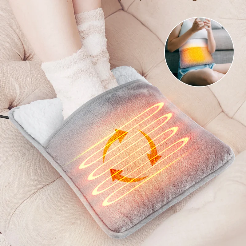 

Washable Feet Warmer Foot Warming Thermostat Electric Heating Foot Pad Warming Mat Health Care Improve Sleeping Warm Tools