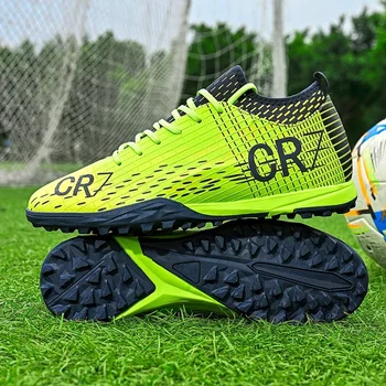 AG/TF 미드 탑 축구 부츠, 풋살 부츠, 경기 훈련 신발, 스니커즈 