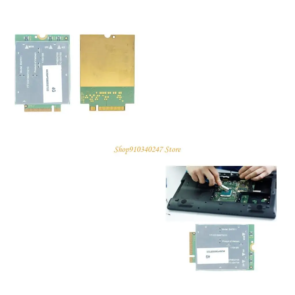 

Q22A Высокоскоростной сетевой модуль EM7511 Cat12 с функцией отслеживания GNSS, управлением eUICC и промышленной надежностью для
