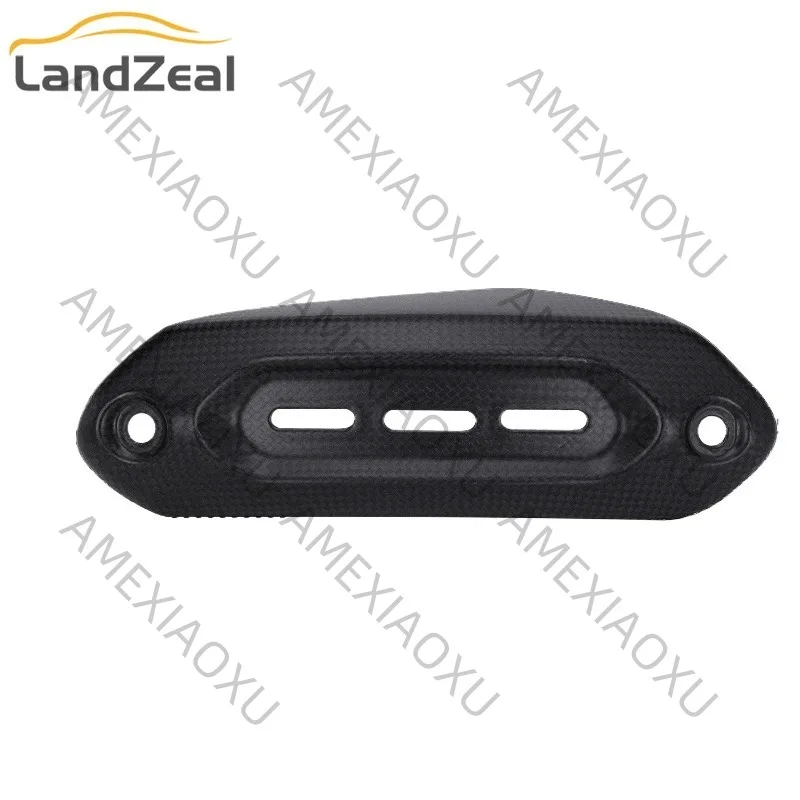 

Motorcycle Parts Matte Carbon Fibre Exhaust cover Heat Guard for Ducati Hypermotard 821 939 950