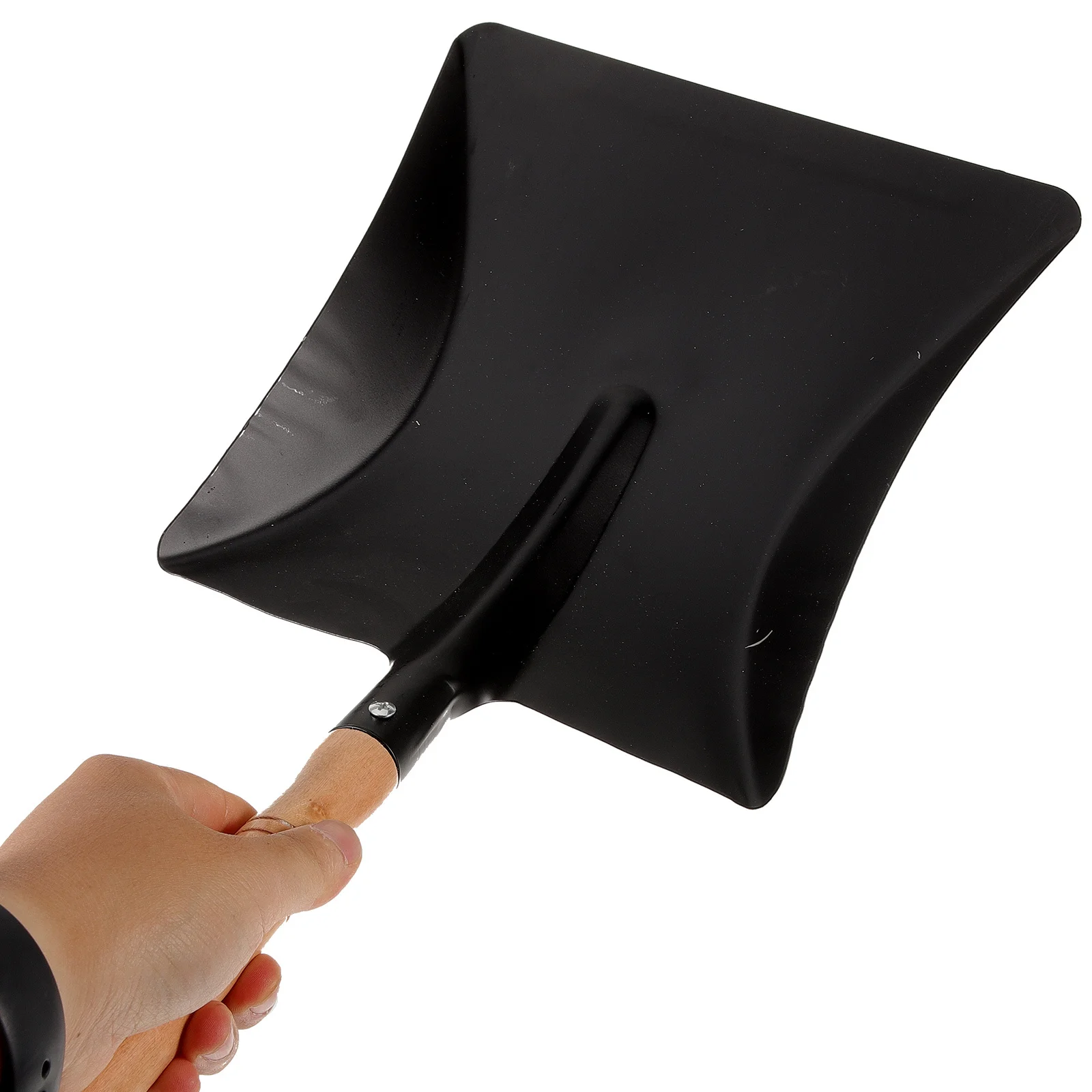 

Sturdy Garden Spade Reliable Iron and Wood Material Compact Lightweight Design for Outdoor Planting and Household Soil Digging